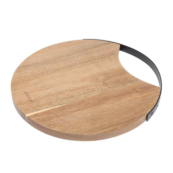 Wiltshire Artisan Round Acacia Wood Serving Entertainer Board 30x1.6cm