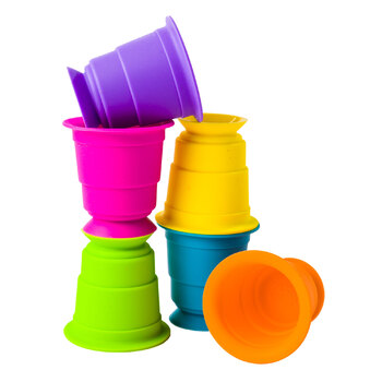 Fat Brain Toy Co Suction Kupz 12m-5y