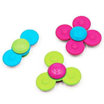 Fat Brain Toys Whirly Squigz Sensory Toy 10m+