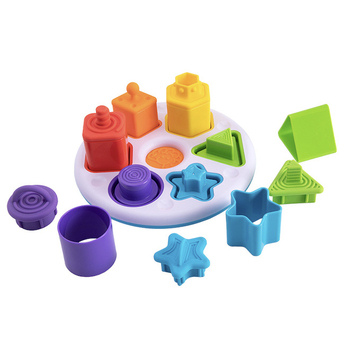Fat Brain Toys Co 23cm Plugzy Shape & Colour Kids Activity Toy 10m+