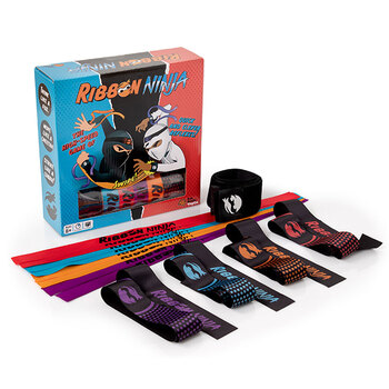 Fat Brain Toys Ribbon Ninja 4 Player Activity Game 6Y+