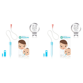 2PK Frida NoseFrida - The Snotsucker Natural Baby/Infant Nasal Aspirator
