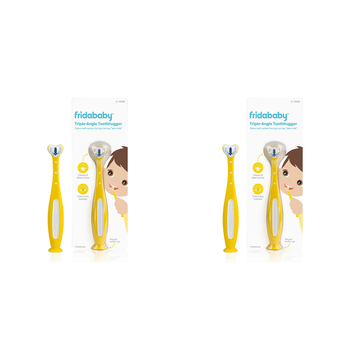 2PK Frida Baby/Infant Toddler Grooming Triple Angle Toothhugger 2y+