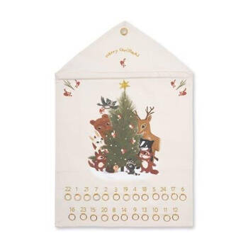 Fabelab Christmas Woodland Advent Calendar Xmas Hanging Decoration 50x76cm
