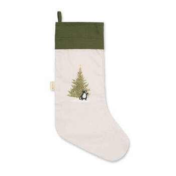Fabelab Christmas Woodland Stocking Socks Xmas Hanging Decor 30x52cm Badger