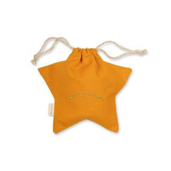 Fabelab Christmas Gift Bag String Pouch Xmas Decoration Star