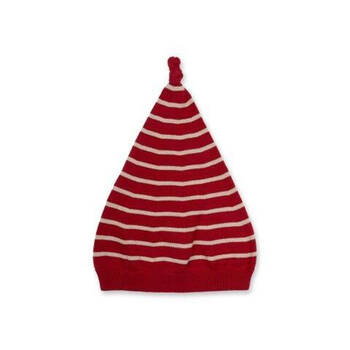 Fabelab Christmas Woodland Knitted Elf Hat Beanie Rio Red Kids Size 4-6y