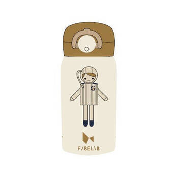 Fabelab Stainless Steel Kids/Children Water Drink Bottle Space/Astronaut 320ml