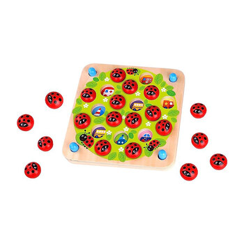 Fat Brain Toy Co. Ladybug's Garden Memory Game Kids Toy