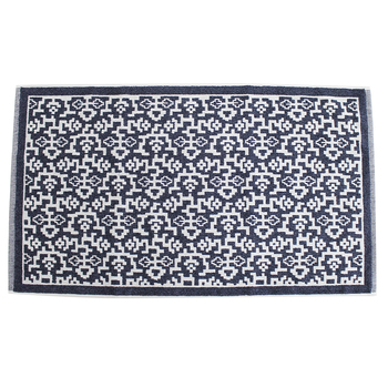 Bedeck Of Belfast Nena Bath Mat Denim Coloured 90x50cm