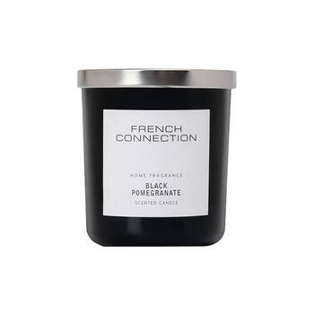 French Connection Black Pomegranate 1 Wick 30hr Small Candle 158g