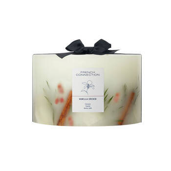 French Connection Vanilla Orchid Botanical 4 Wick Large Candle 1.5kg