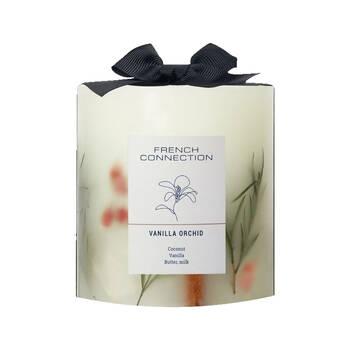 French Connection Vanilla Orchid Botanical 1 Wick Medium Candle 660g