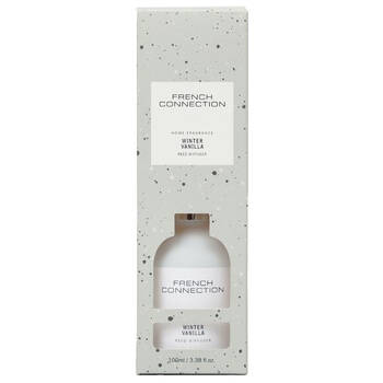 French Connection Winter Vanilla Home Fragrance Liquid Reed Diffuser Set 100ml