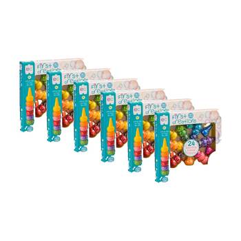 6x 24pc First Creations Easi-Grip Animal Crayons Non-Toxic Arts & Crafts 18m+