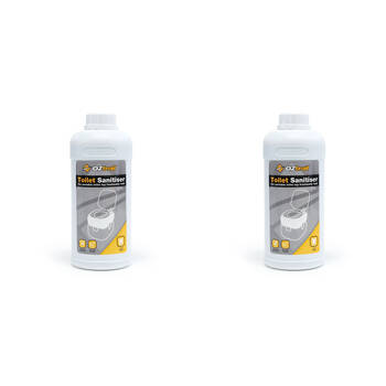 2PK OZtrail Portable Toilet Top Tank Camping Deodorizer Sanitiser 1L