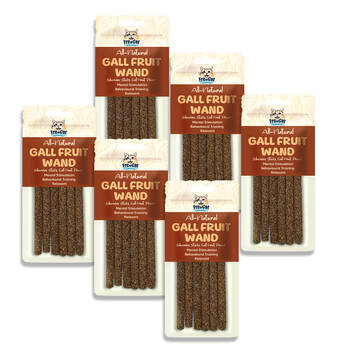6PK 6pc Freecat All Natural Gall Fruit Wand Silvervine Sticks Pet Cat Dental Care