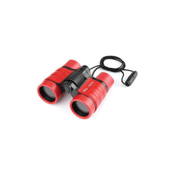 Edu Toys Binoculars w/ Carrying Bag Kids/Children - Red