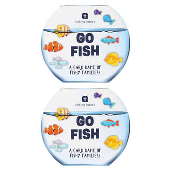 2PK Talking Tables Go Fish Card Game Educational/Learning Kids/Childen 6+
