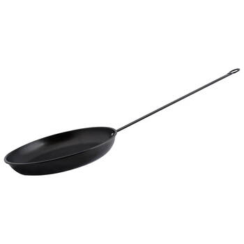 Esschert Design Pancake Pan Camping Hiking Frying 77.7cm Black