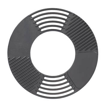 Esschert Design BBQ Grill / Griddle for Firebowl - Cast Iron Outdoor Black