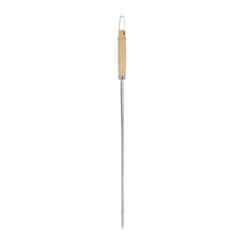 Esschert Design V-Shaped BBQ Skewer Stainless Steel Small Silver