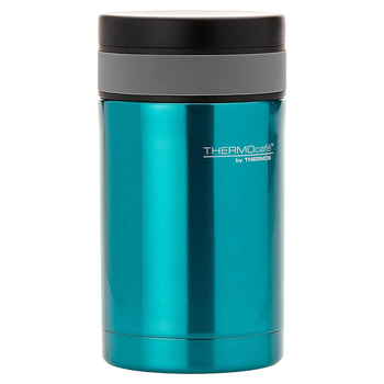 THERMOcafe Vacuum Insulated Food Jar with Spoon Teal 500ml