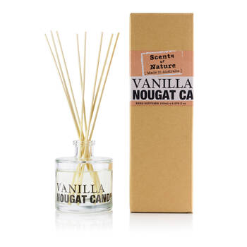 Scents Of Nature Vanilla Nougat Candy Reed Diffuser Sweet Fragrance 150ml
