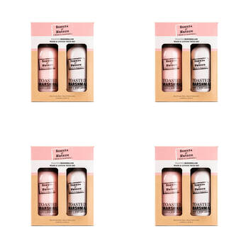 4x 2pc Scents Of Nature Toasted Marshmallow Wash & Lotion Pack Hand Body