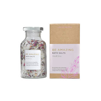 Aroma Natural Bath Salts Limited Ed. Be Amazing Lavender Bergamot & Ylang 550g