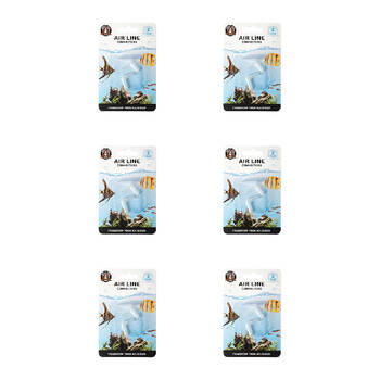 12pc Dudley's World Of Pets Aquarium/Fish Tank Tube Connector L