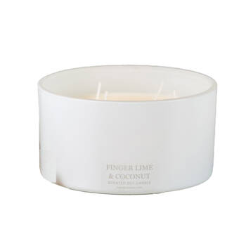 Canningvale XL 4 Wick Soy Wax Candle - Finger Lime & Coconut