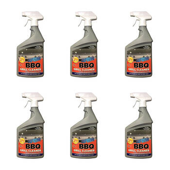 6PK Supreme Heavy Duty BBQ Grill Cleaner Degreaser Oven Spray 1L