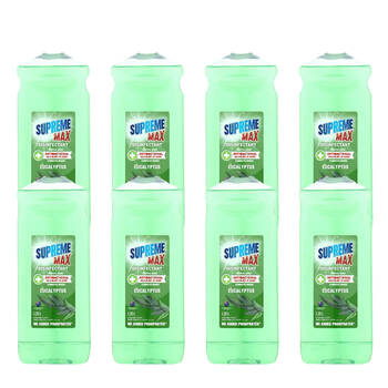 8PK Supreme Hospital Grade Eucalyptus Disinfectant Surface Cleaner 1.2L