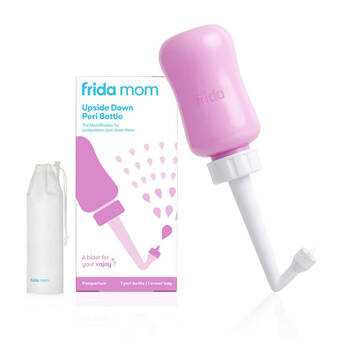 Frida Mom Peri Upside Down Bottle Portable Travel Pospartum Bidet Pink