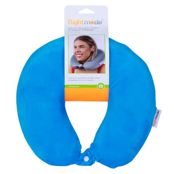 Memory Foam Travel Pillow - Assorted