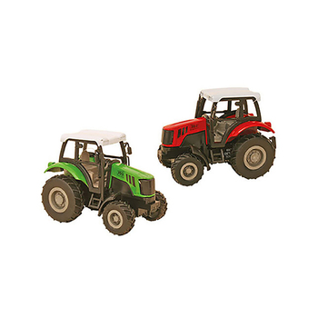 2PK Transport 5591 Diecast Tractor Pullback 9cm - Assorted