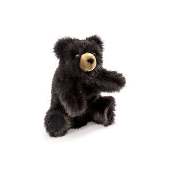 Folkmanis Baby Black Bear Hand Puppet 15x23cm Kids Toy 3y+