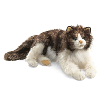 Folkmanis Ragdoll Cat 71cmAnimal Hand Puppet Kids/Children Toy 3y+