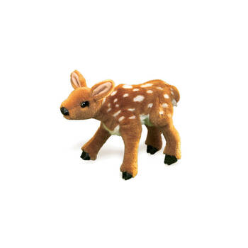 Folkmanis Fawn Hand Puppet 33x23cm Kids Toy - Brown 3y+