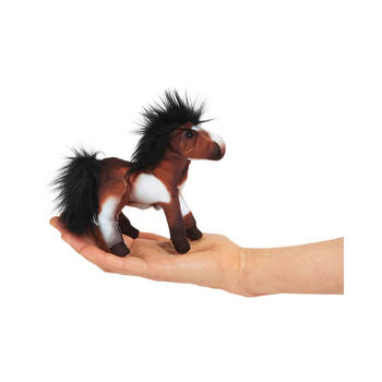 3pc Folkmanis Mini Horse Finger Puppet Kids Toy 3y+