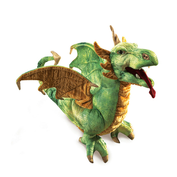 Folkmanis Wyvern Dragon 43cm Animal Hand Puppet Kids/Children Toy 3y+