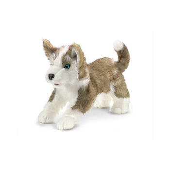 Folkmanis Wolf Pup Hand Puppet Kids 18x20cm Soft Toy 3y+