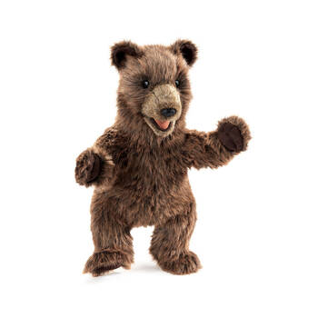 Folkmanis Bear Cub Hand Puppet Kids/Children Toy Brown 3y+