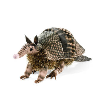 Folkmanis Armadillo Hand Puppet 43cm Kids/Children Toy Brown 0m+