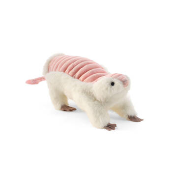 Folkmanis Stuffed Pink Fairy Armadillo Hand Puppet Kids Toy w/ Movable Head 3y+