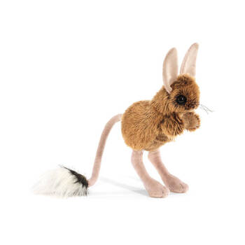 Folkmanis Stuffed Jerboa Hand Puppet Kids Toy w/ Movable Head 3y+/28cm