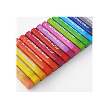 24pc Flower Monaco Oil Pastels Craft Kit Art Creation Kids/Children - 3y+