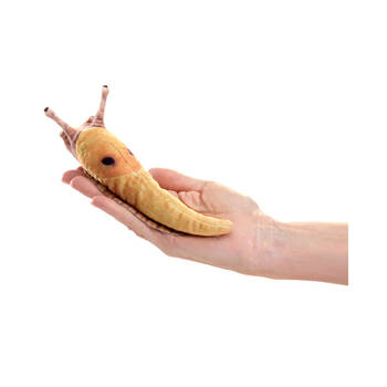 4pc Folkmanis Mini Banana Slug Finger Puppet Kids Toy 3y+