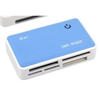 Astrotek All In 1 Portable Card Reader USB 2.0 Hub f/Memory Card/SD/Mini SD